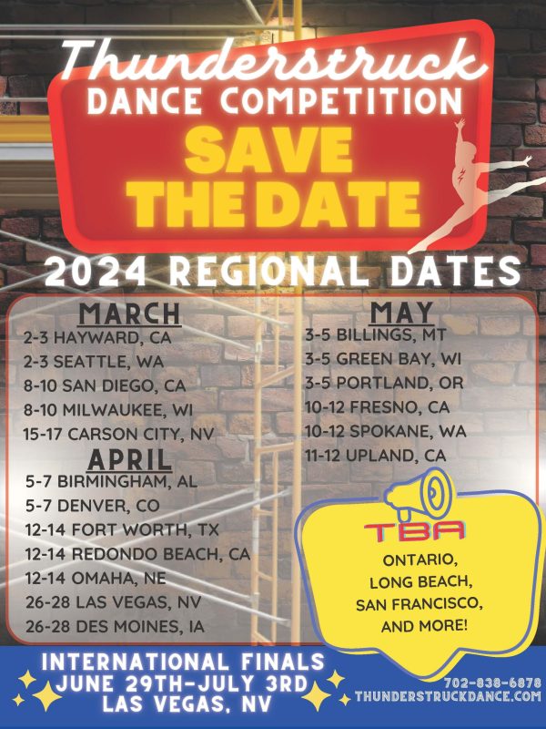 Thunderstruck Dance Productions Regional Dance Competitions 2020